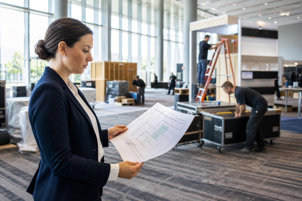 How Do You Organize Exhibitor Load-In for a Trade Show?