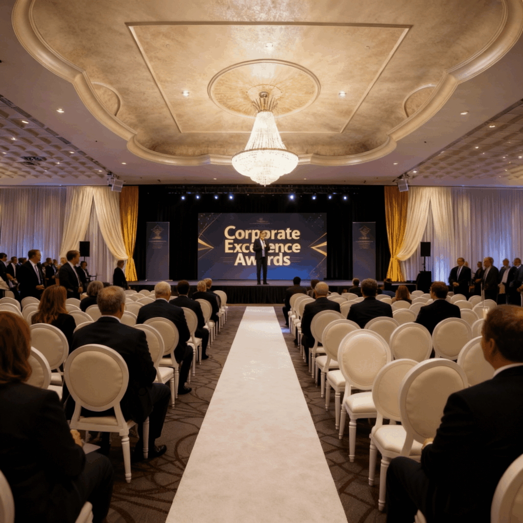 A modern meeting room with a large table, ideal for a business meeting.