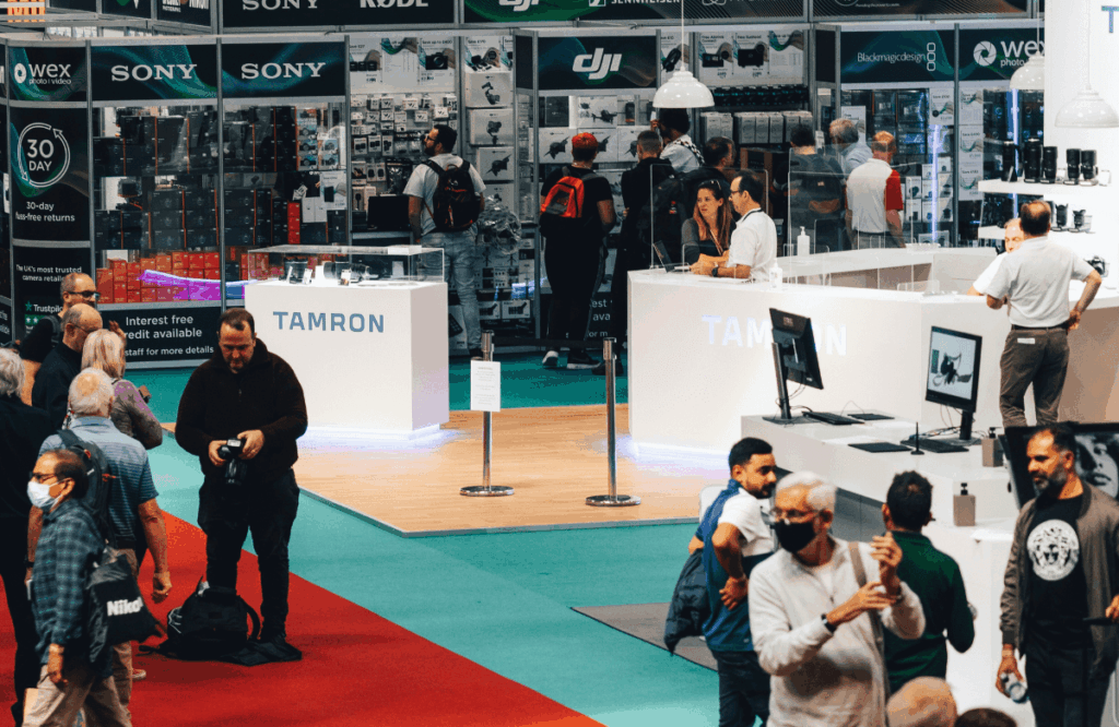 Large event space for trade shows and corporate gatherings at our convention centre.