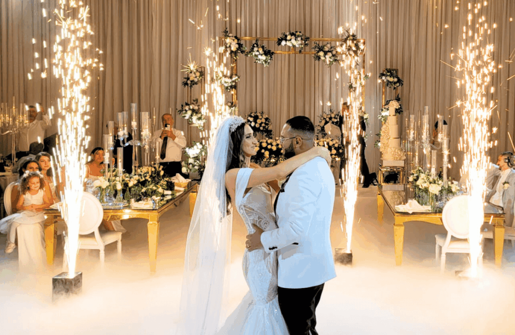 Wedding catering buffet featuring Halal, Caribbean, and South Asian menus for your event.