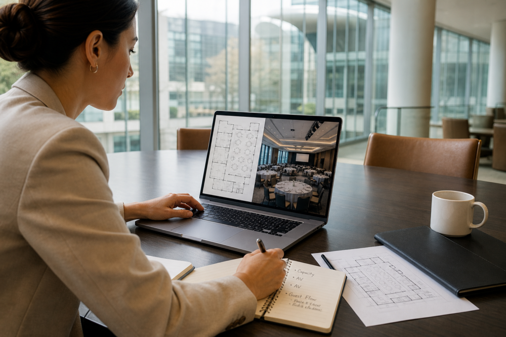 Virtual Site-Inspection Checklist: What to Verify Before Booking an Event Venue