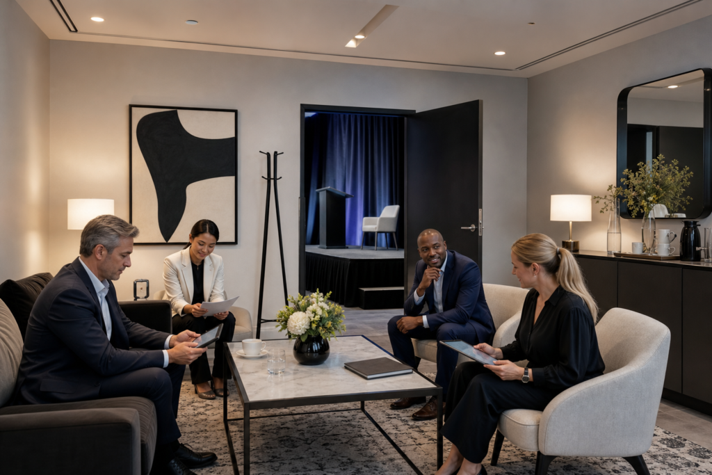 What Should Greenroom Facilities Include?