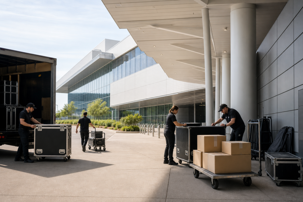 Loading Dock Access for Event Deliveries