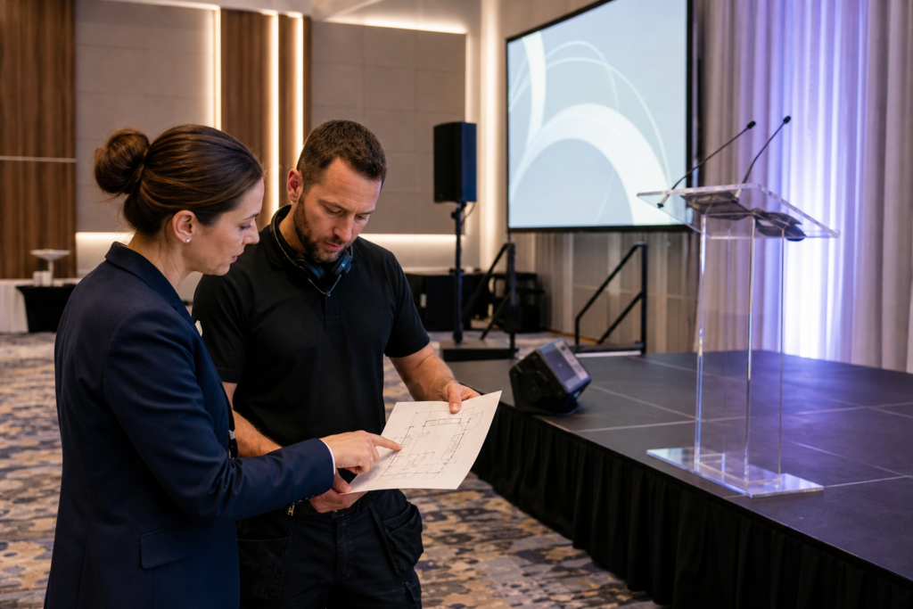 Event AV and Staging Checklist: Plan the Setup Before Show Day