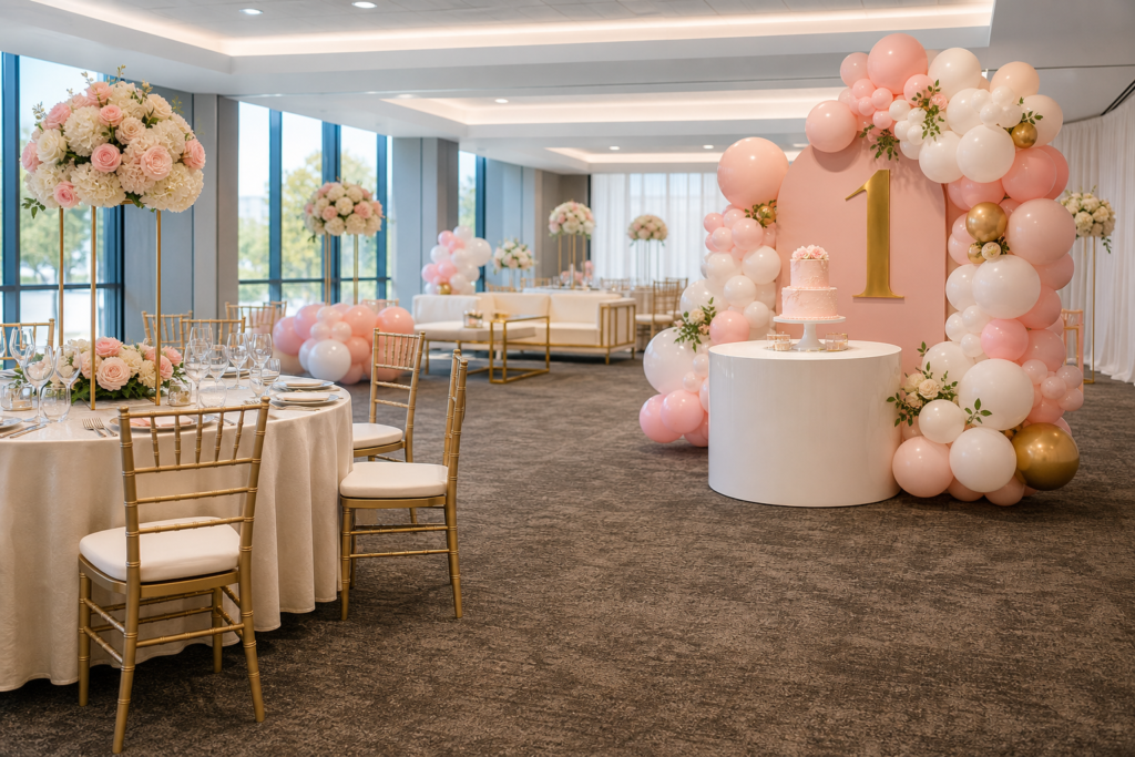 How to choose a 1st birthday party venue that keeps babies happy and guests relaxed