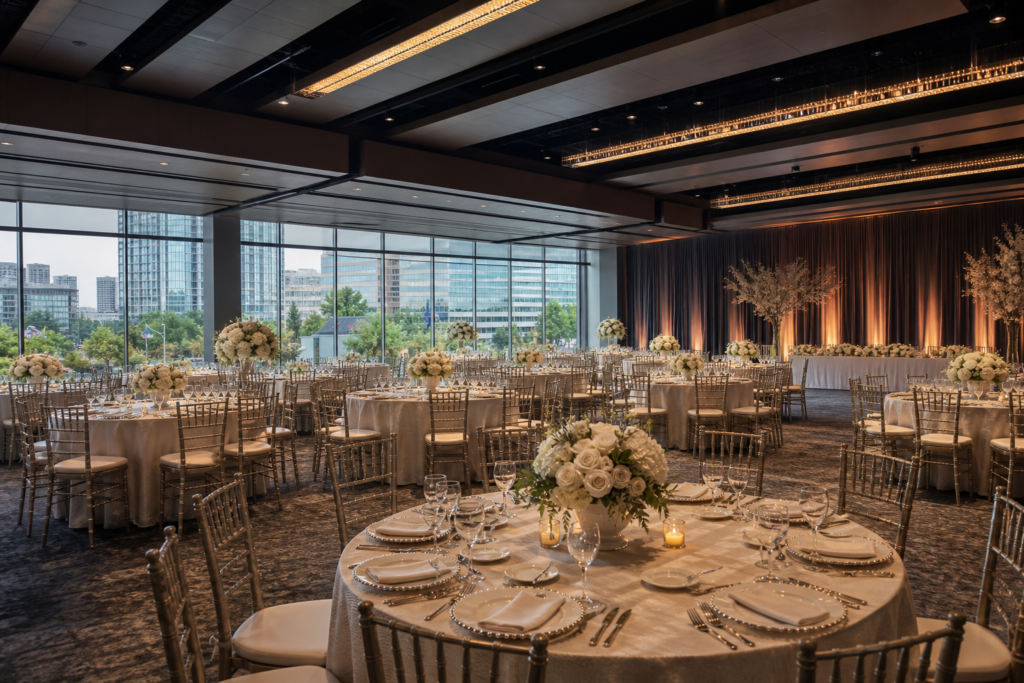 What should you ask about wedding venue capacity in Mississauga?