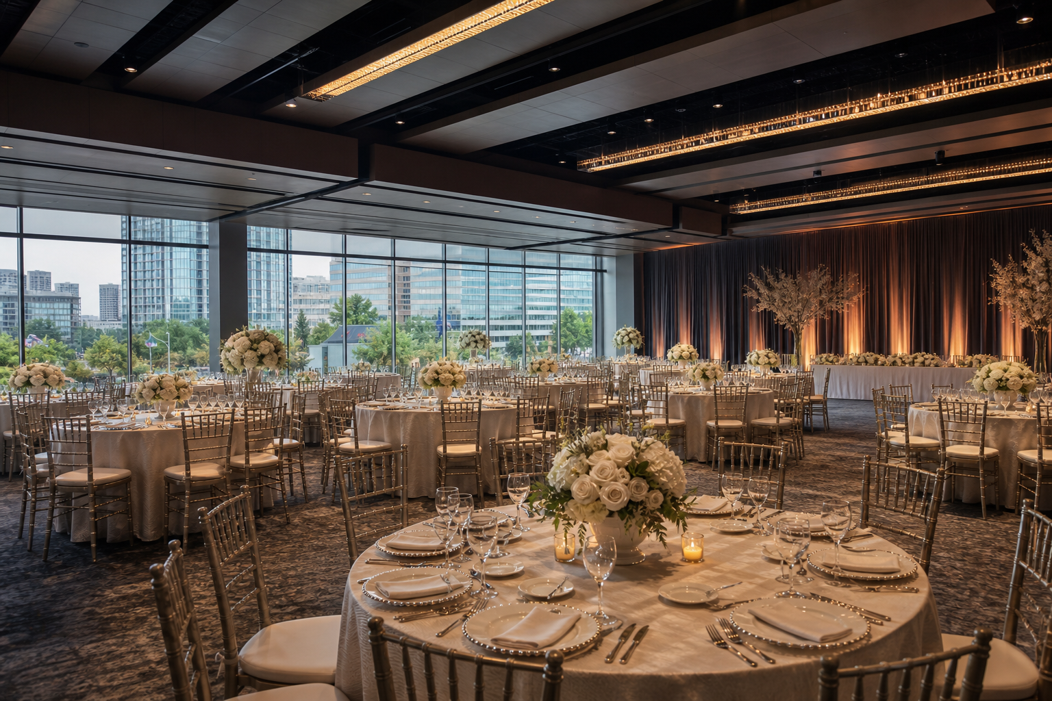 What should you ask about wedding venue capacity in Mississauga?
