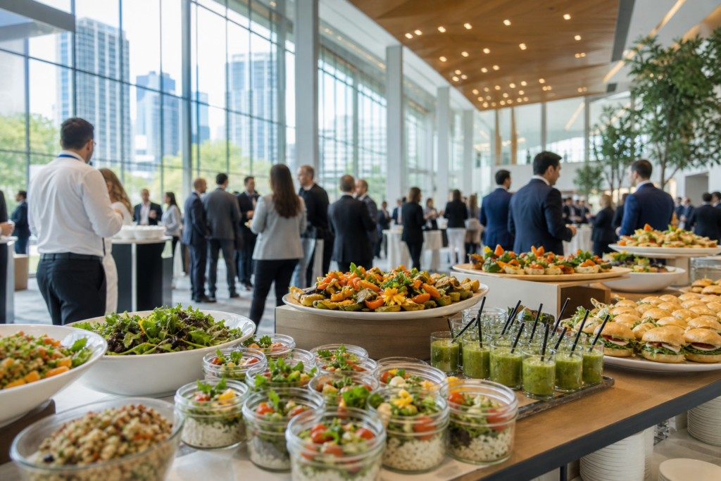 Conference catering ideas: seven formats for large events
