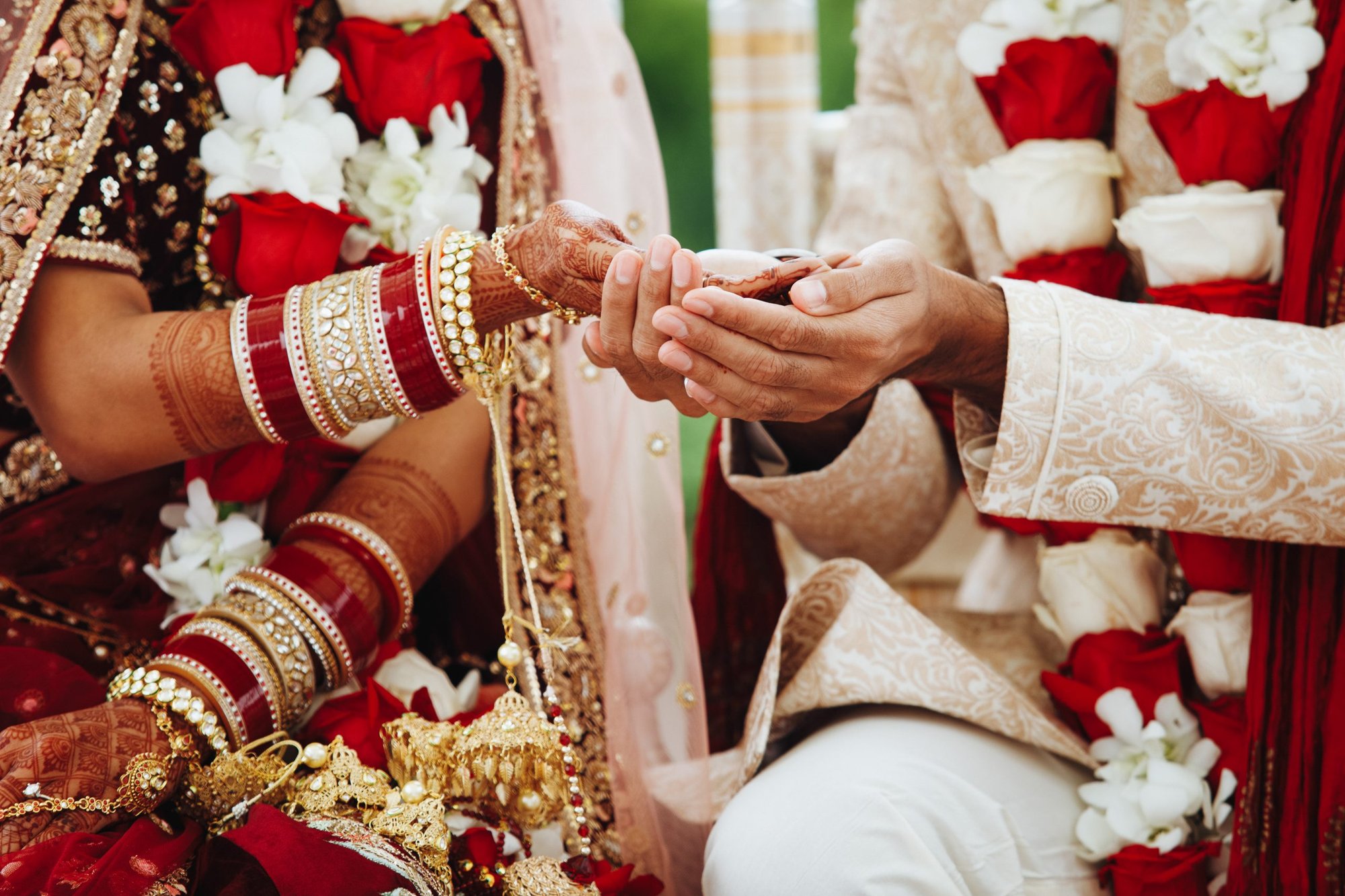 Mississauga Convention Centre mandap setup